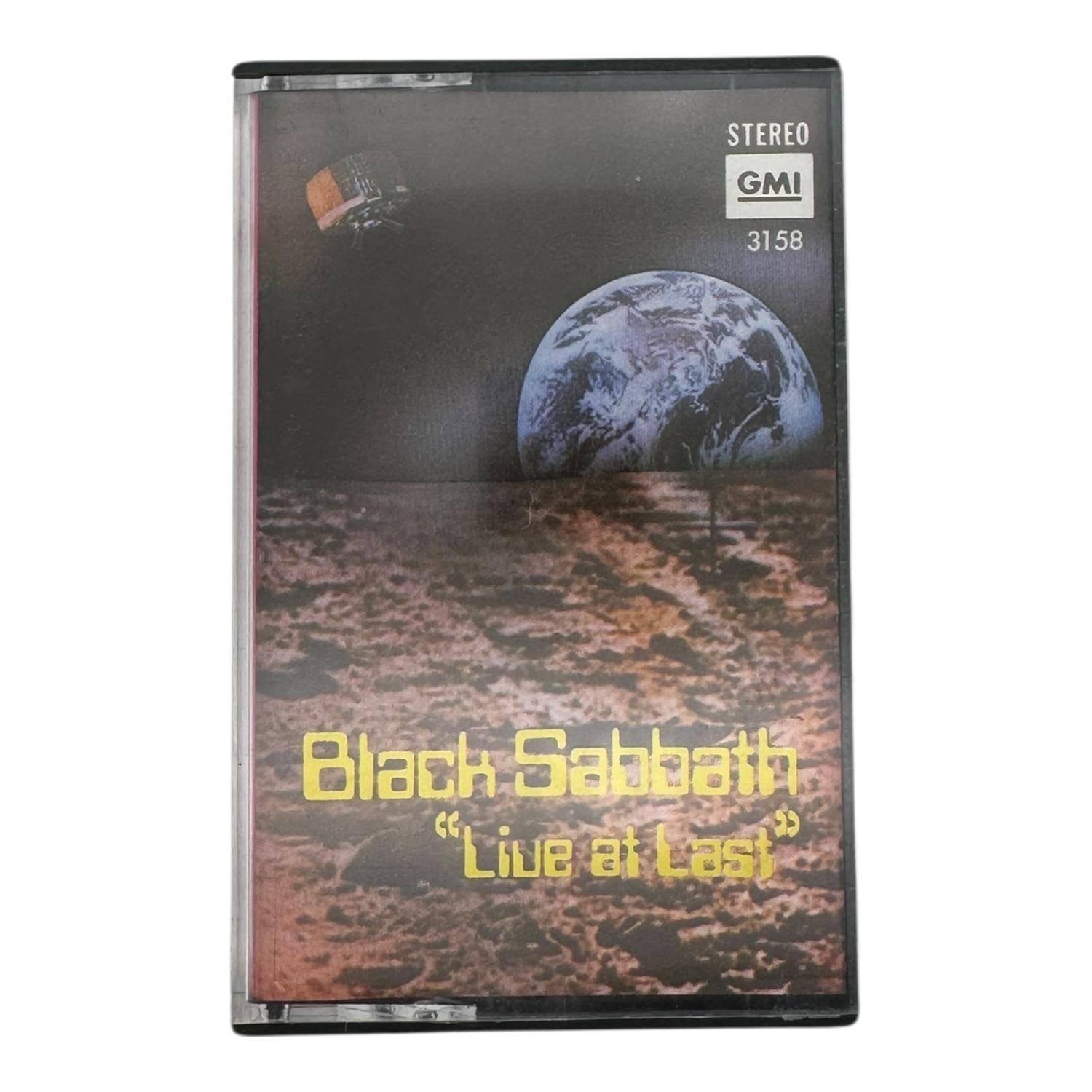 CASSETTE BLACK SABBATH LIVE AT LAST NUEVO - 1