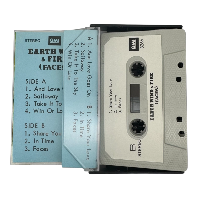 CASSETTE FACES EARTH WIND & FIRE FACES NUEVO - 4