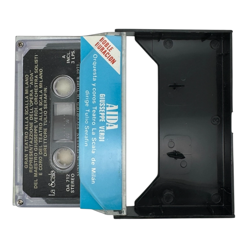 CASSETTE OPERA AIDA GIUSEPPE VERDI LA SCALA NUEVO - 4