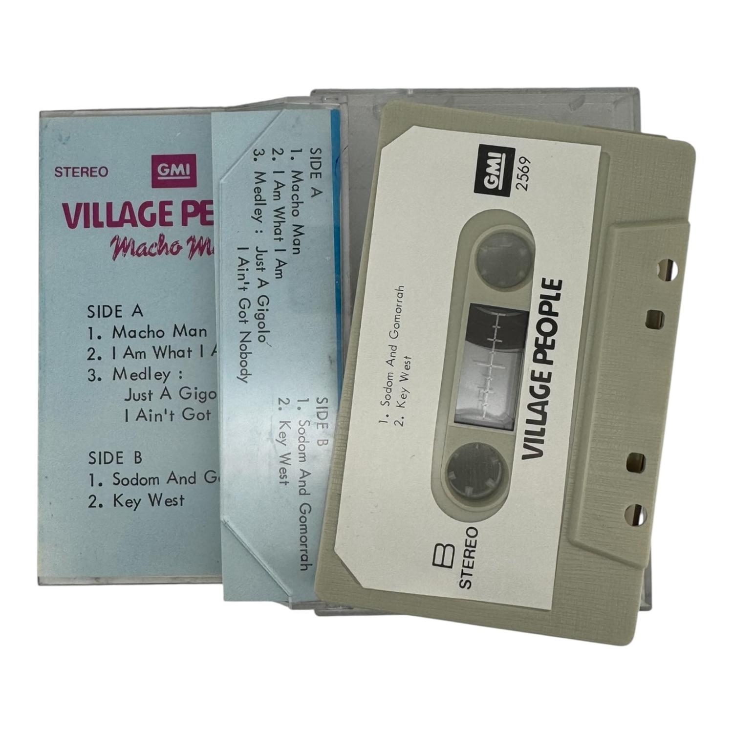 CASSETTE VILLAGE PEOPLE MACHO MAN NUEVO - 4