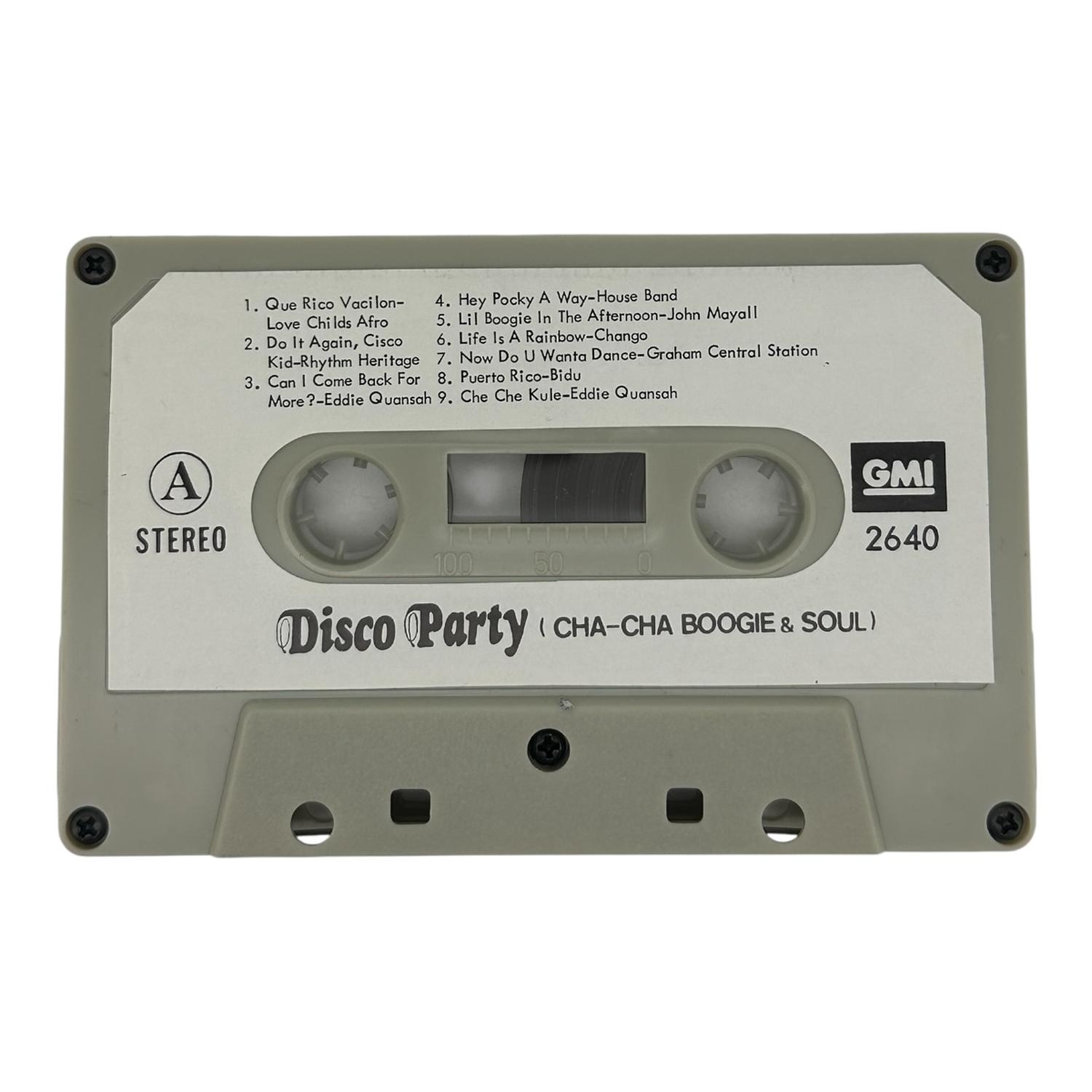 CASSETTE DISCO PARTY CHA CHA BOOGIE & SOUL NUEVO - 5