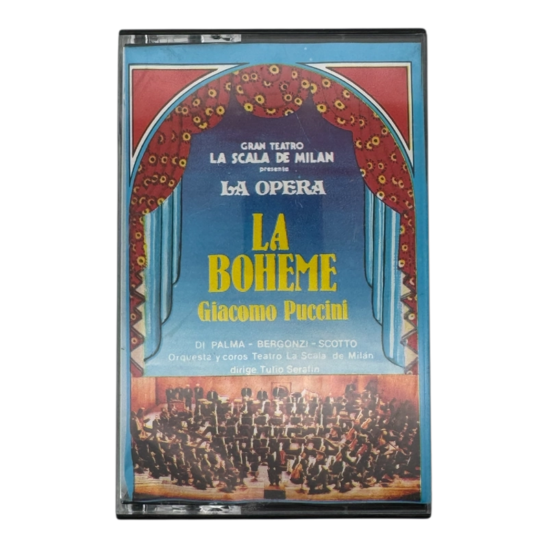 CASSETTE OPERA LA BOHEME GIACOMO PUCCINI NUEVO - 1