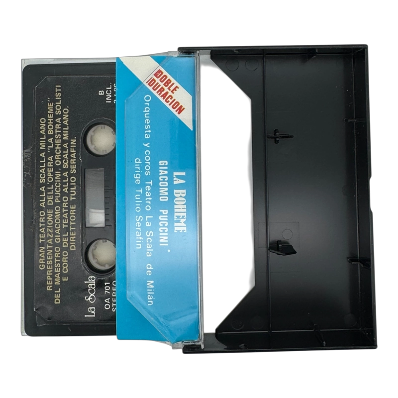 CASSETTE OPERA LA BOHEME GIACOMO PUCCINI NUEVO - 4