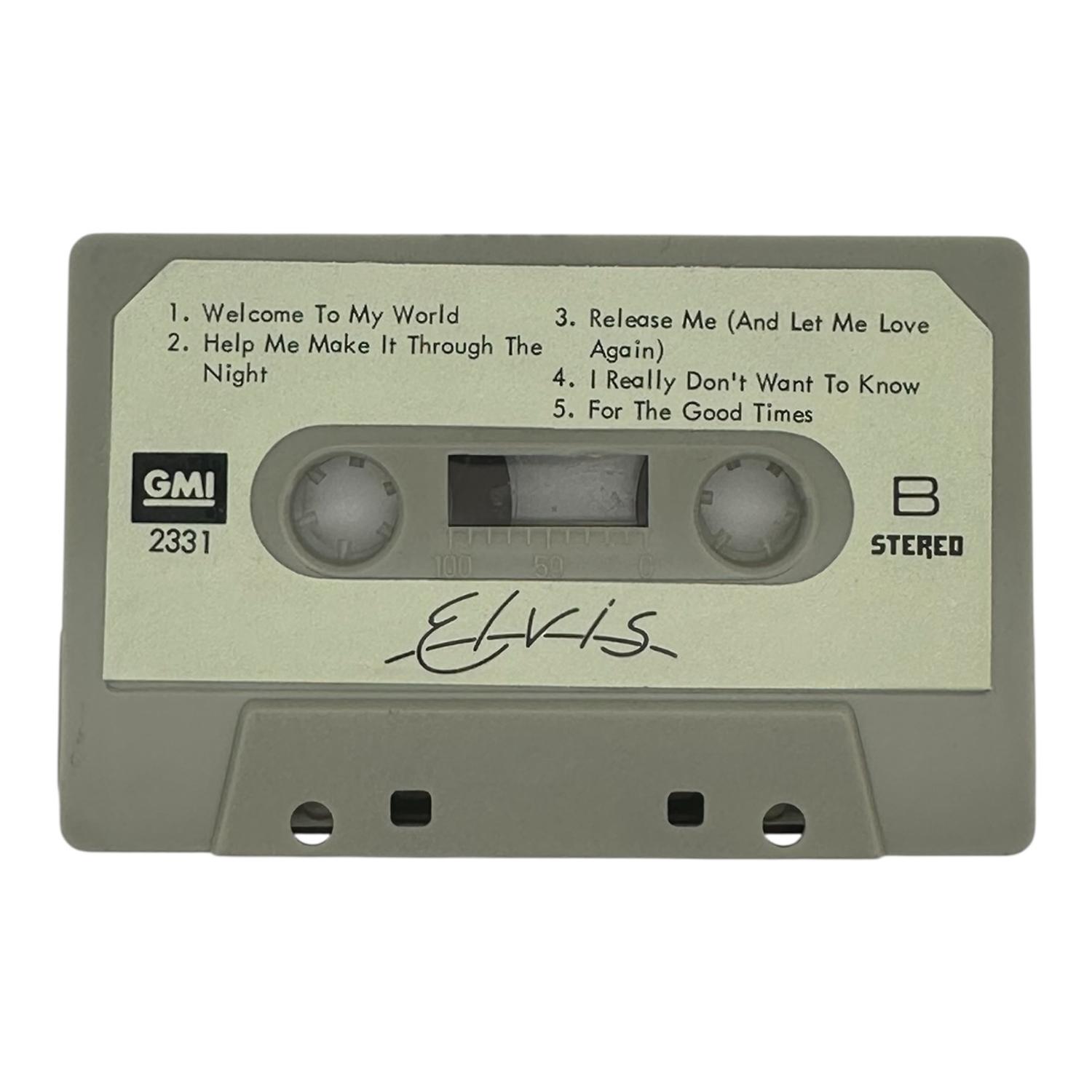 CASSETTE ELVIS PRESLEY WELCOME TO MY WORLD NUEVO - 5
