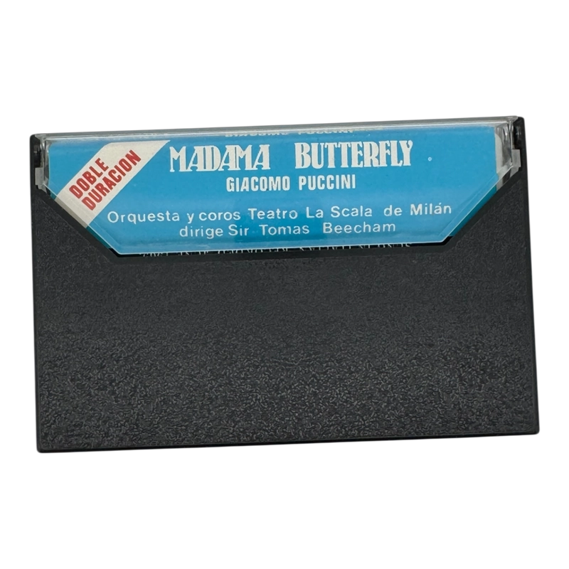 CASSETTE OPERA MADAMA BUTTERFLY GIACOMO PUCCINI NUEVO - 3