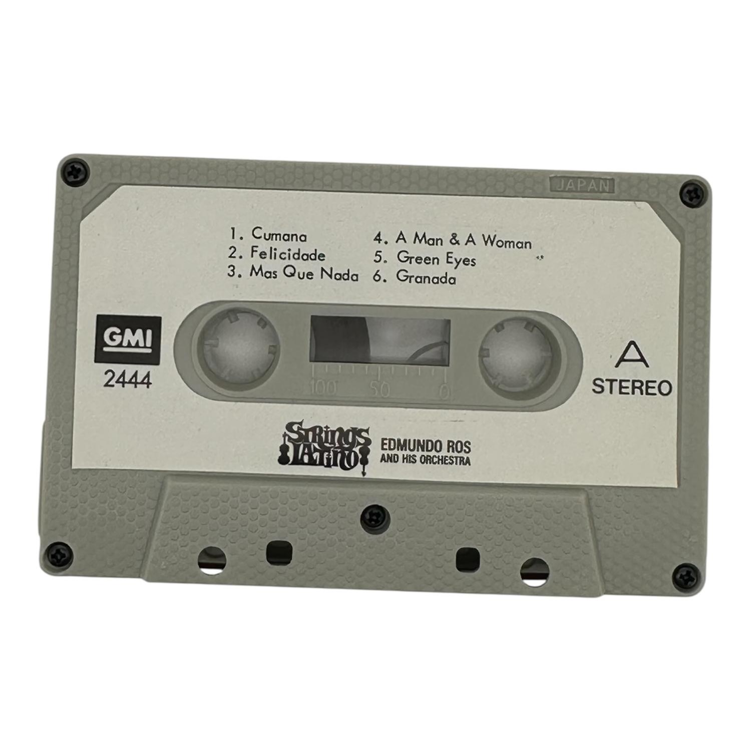 CASSETTE EDMUNDO ROS STRINGS LATINO NUEVO - 5