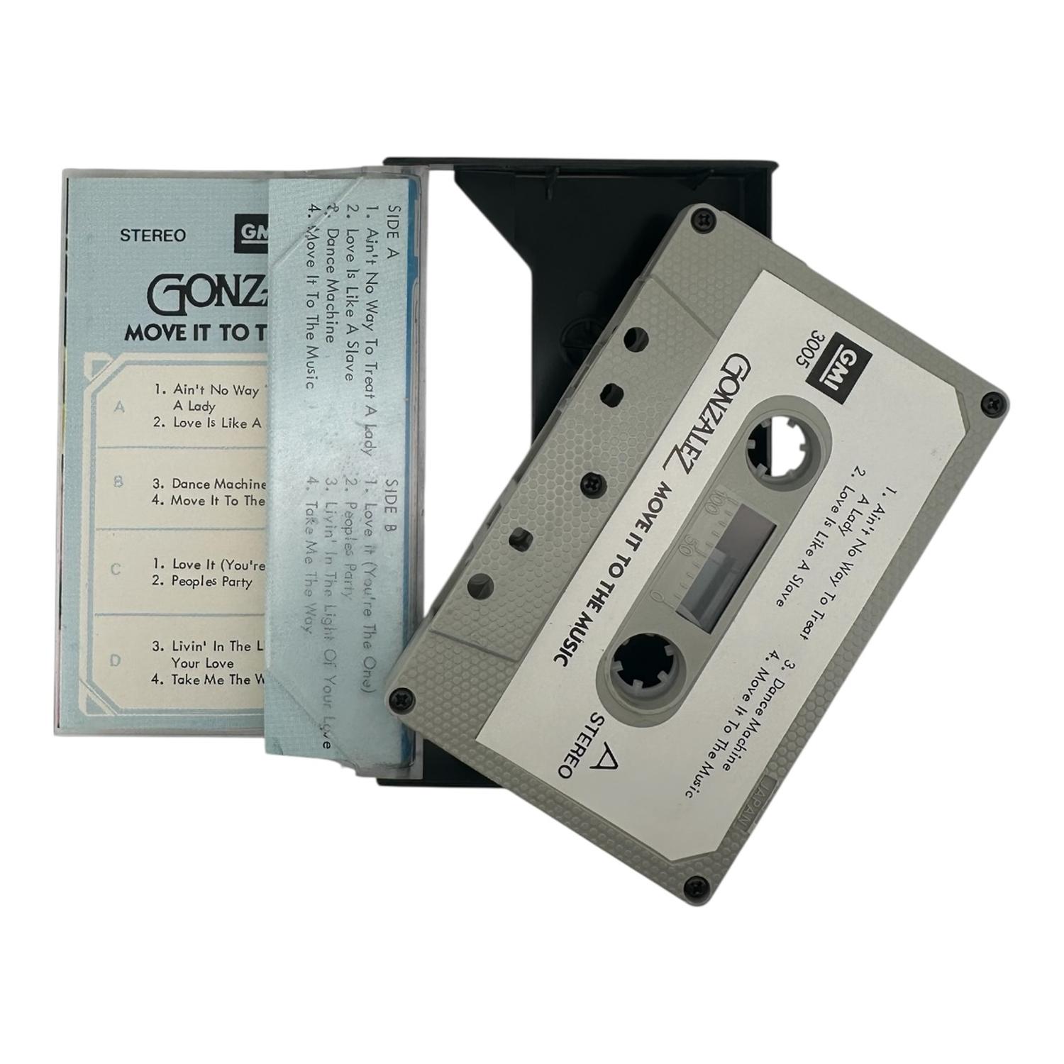 CASSETTE GONZALEZ MOVE IT TO THE MUSIC NUEVO - 3