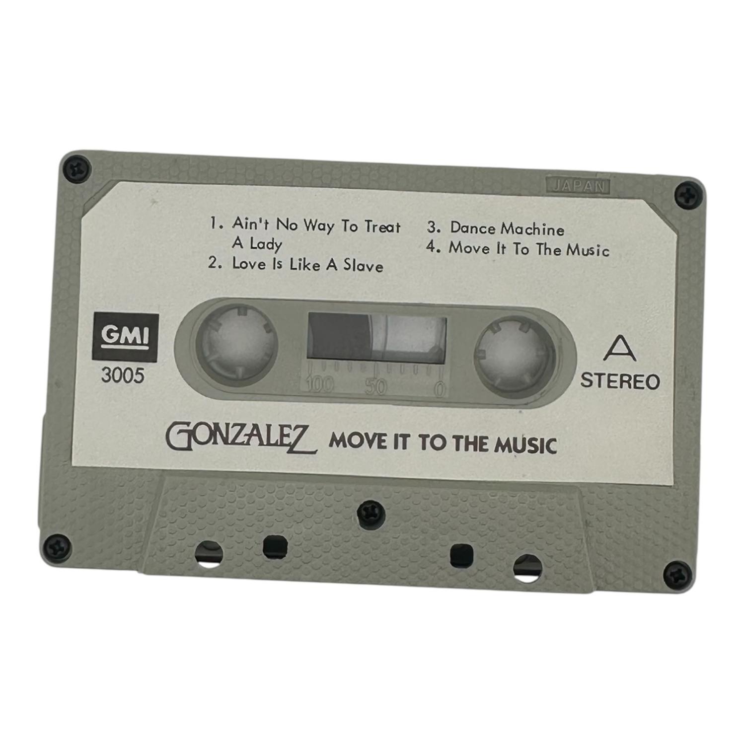 CASSETTE GONZALEZ MOVE IT TO THE MUSIC NUEVO - 4