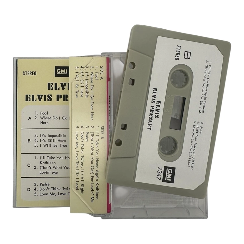 CASSETTE ELVIS ELVIS PRESLEY NUEVO - 5