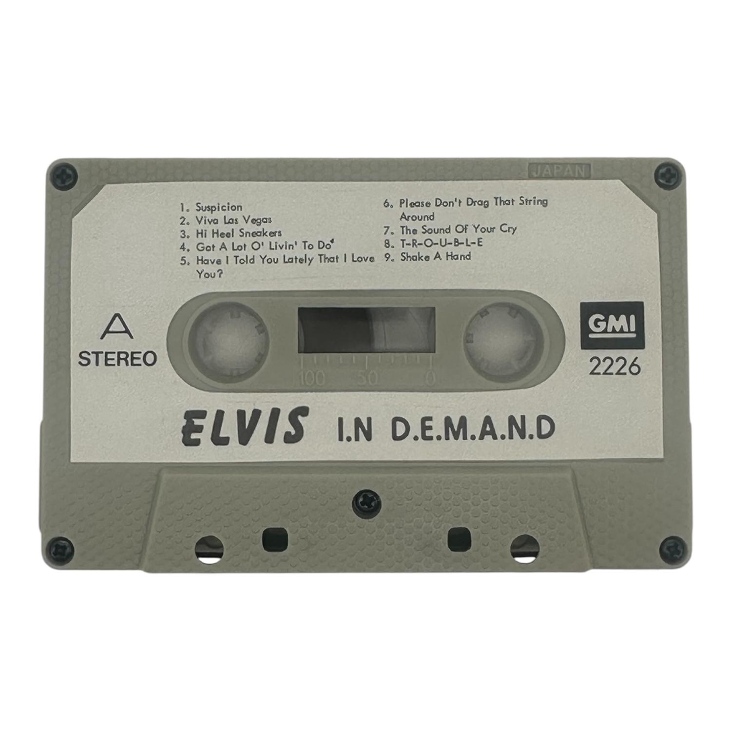 CASSETTE ELVIS PRESLEY IN DEMAND NUEVO - 5
