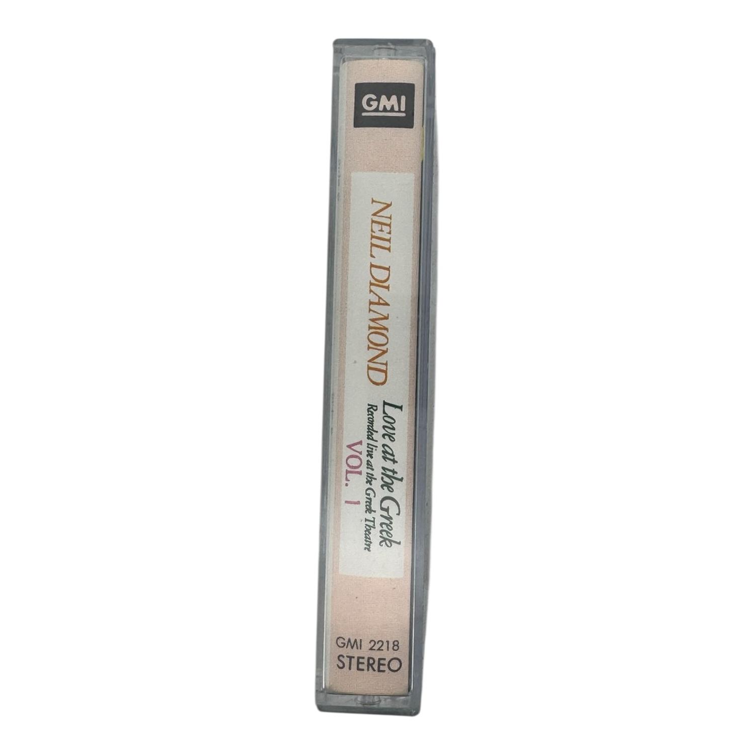 CASSETTE NEIL DIAMOND LOVE AT THE GREEK VOL. 1 NUEVO - 2