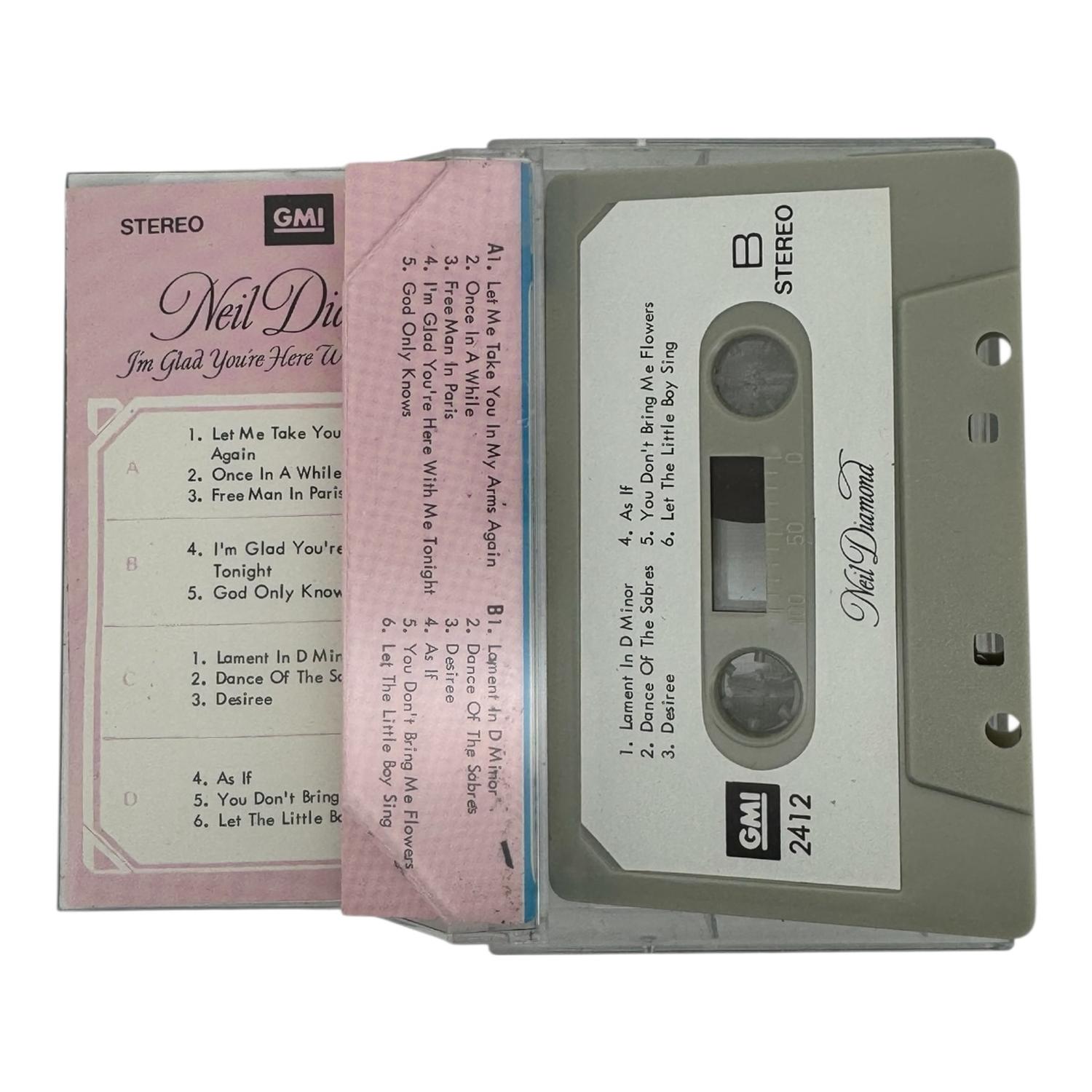CASSETTE NEIL DIAMOND I’M GLAD YOU’RE HERE NUEVO - 5