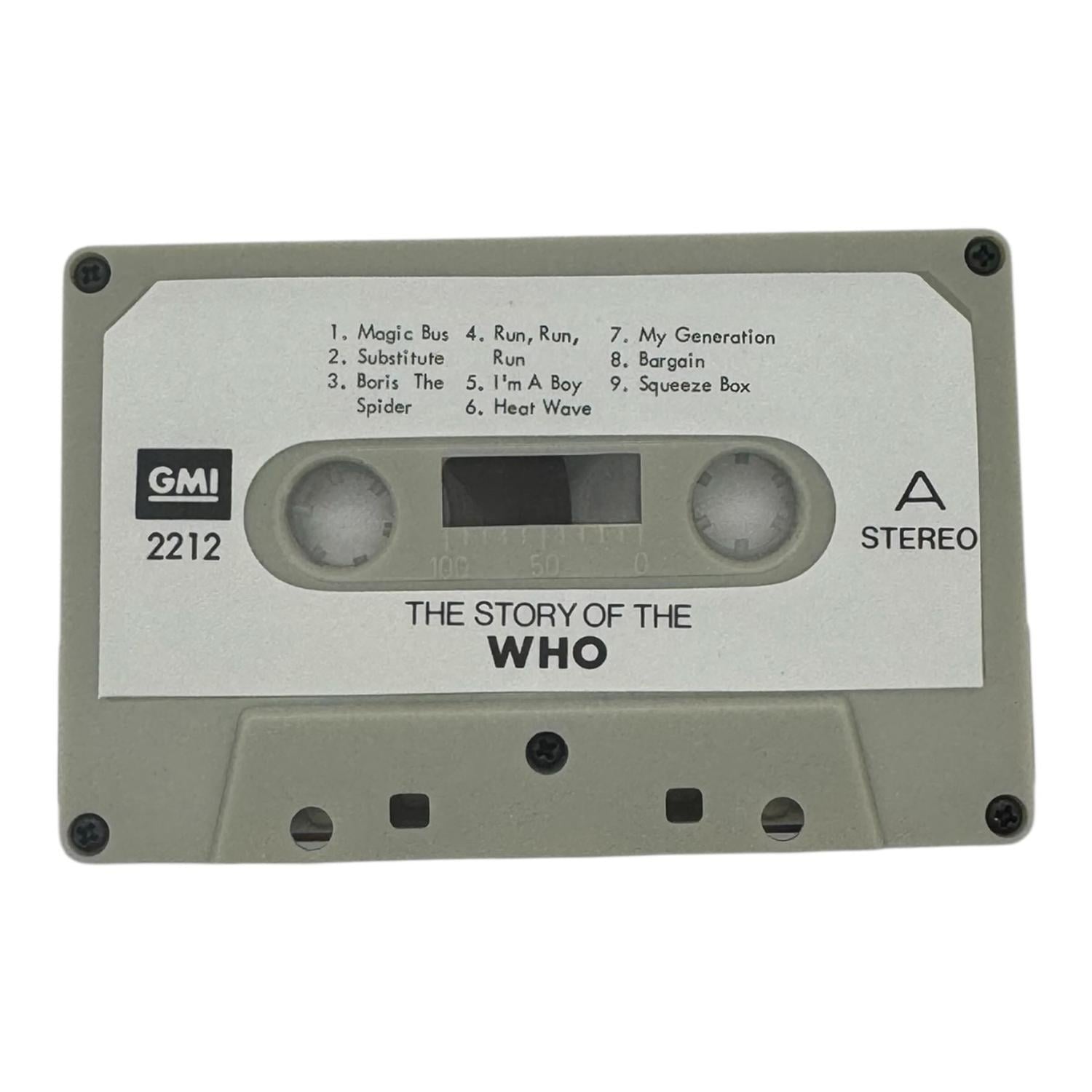 CASSETTE THE STORY OF THE WHO NUEVO - 5