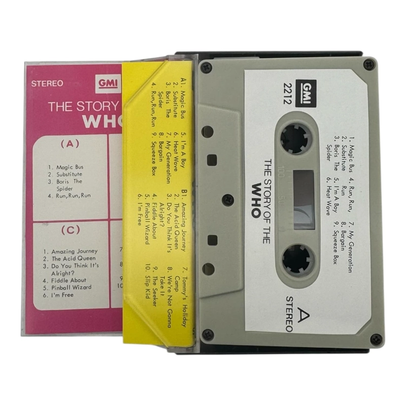 CASSETTE THE STORY OF THE WHO NUEVO - 6
