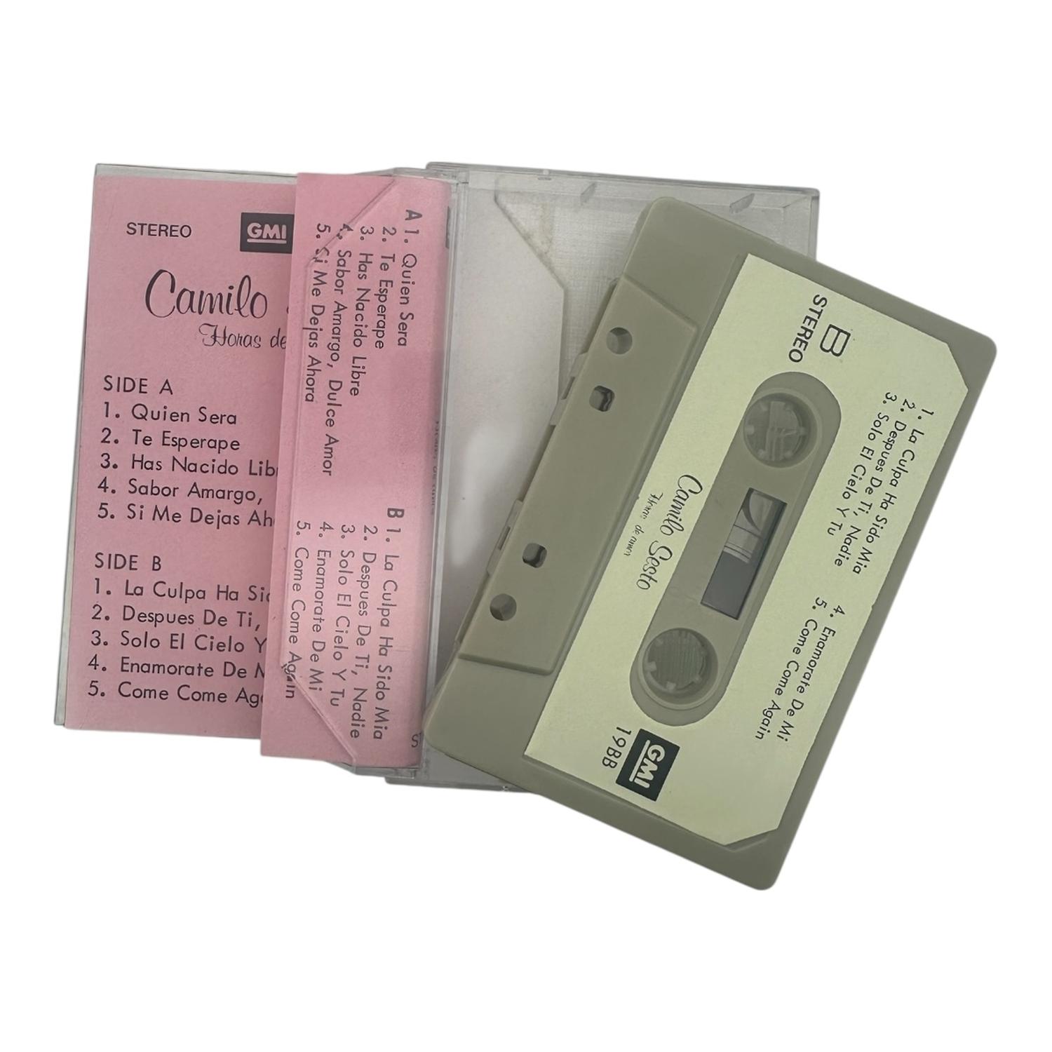 CASSETTE CAMILO SESTO HORAS DE AMOR NUEVO - 4