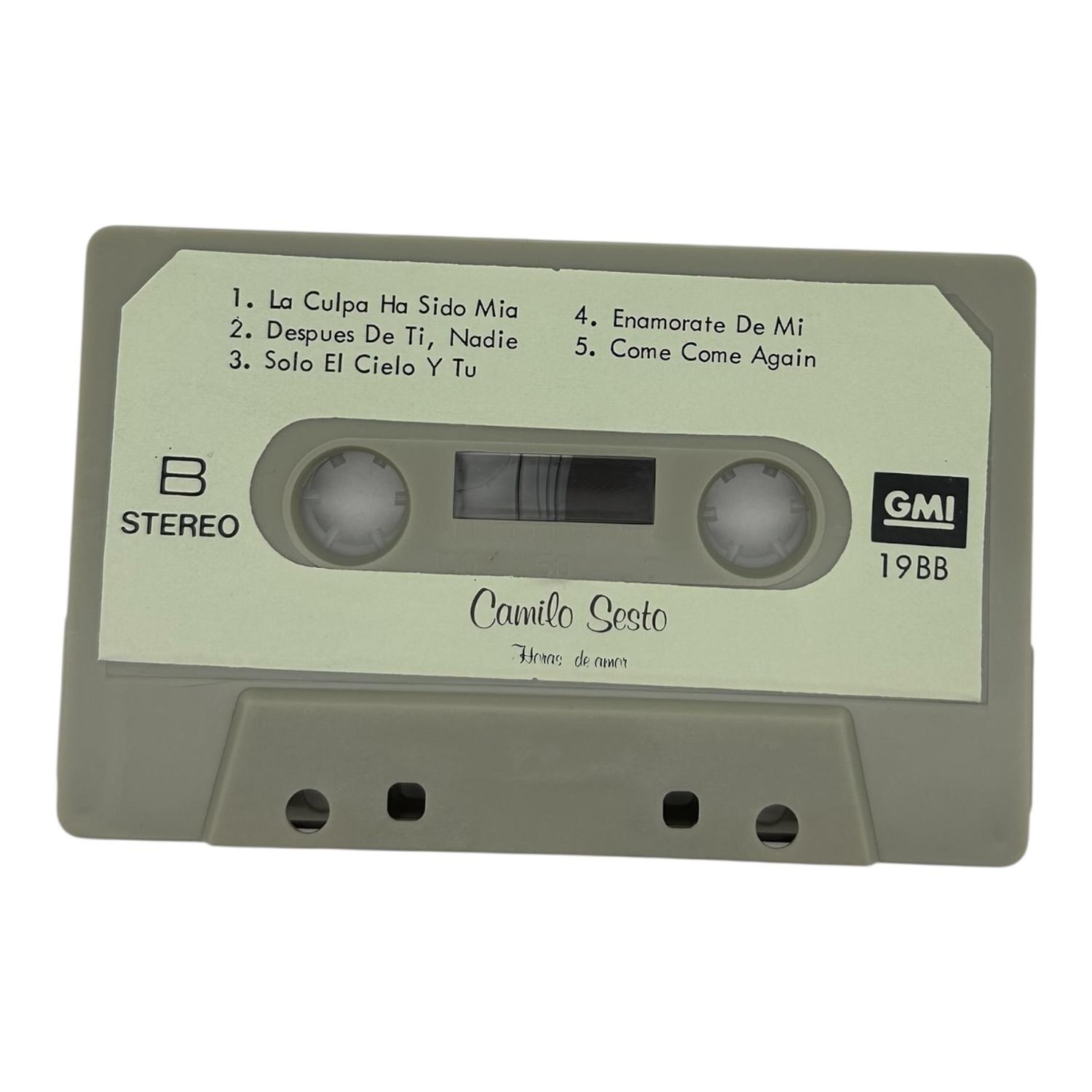 CASSETTE CAMILO SESTO HORAS DE AMOR NUEVO - 5