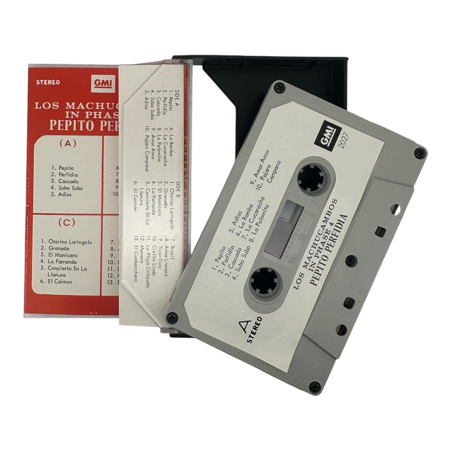CASSETTE LOS MACHUCAMBOS PEPITO PERFIDIA NUEVO - 4