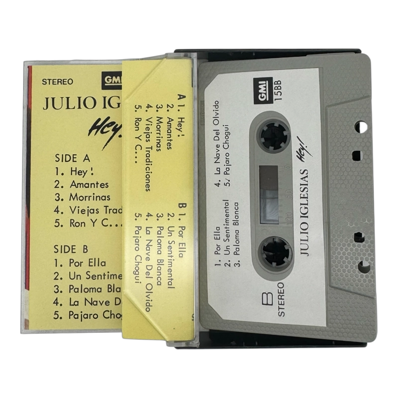 CASSETTE JULIO IGLESIAS NUEVO - 4
