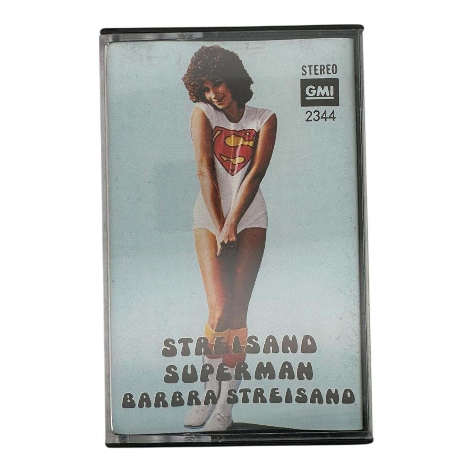 CASSETTE BARBRA STREISAND SUPERMAN NUEVO - 1