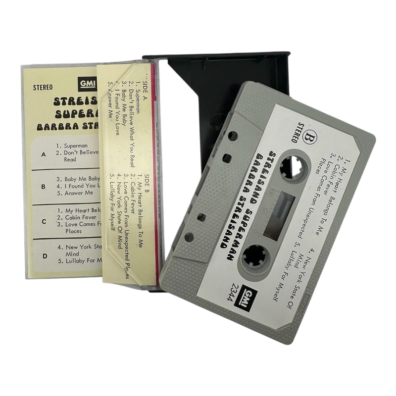 CASSETTE BARBRA STREISAND SUPERMAN NUEVO - 4