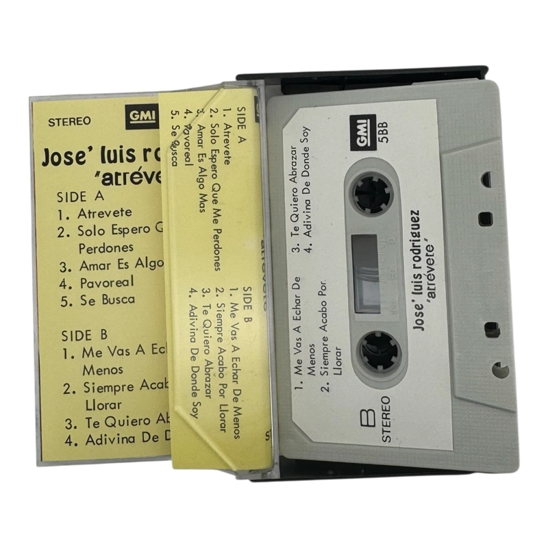 CASSETTE ATREVETE JOSE LUIS RODRIGUEZ NUEVO - 5