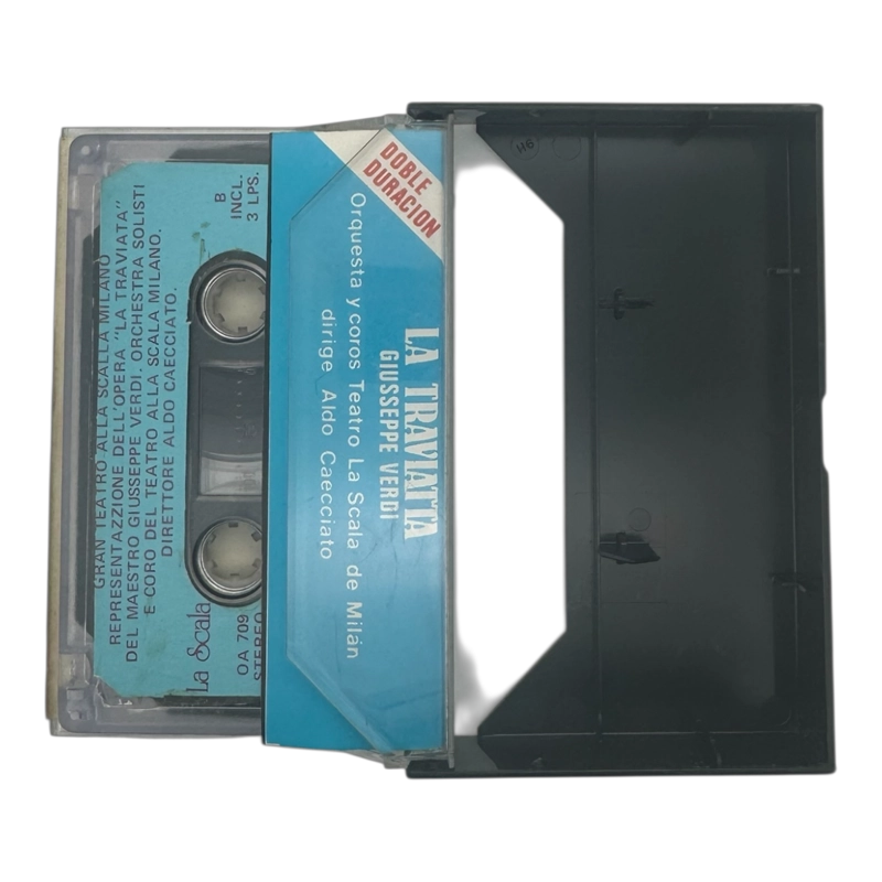 CASSETTE OPERA LA TRAVIATA GIUSEPPE VERDI LA SCALA NUEVO - 4