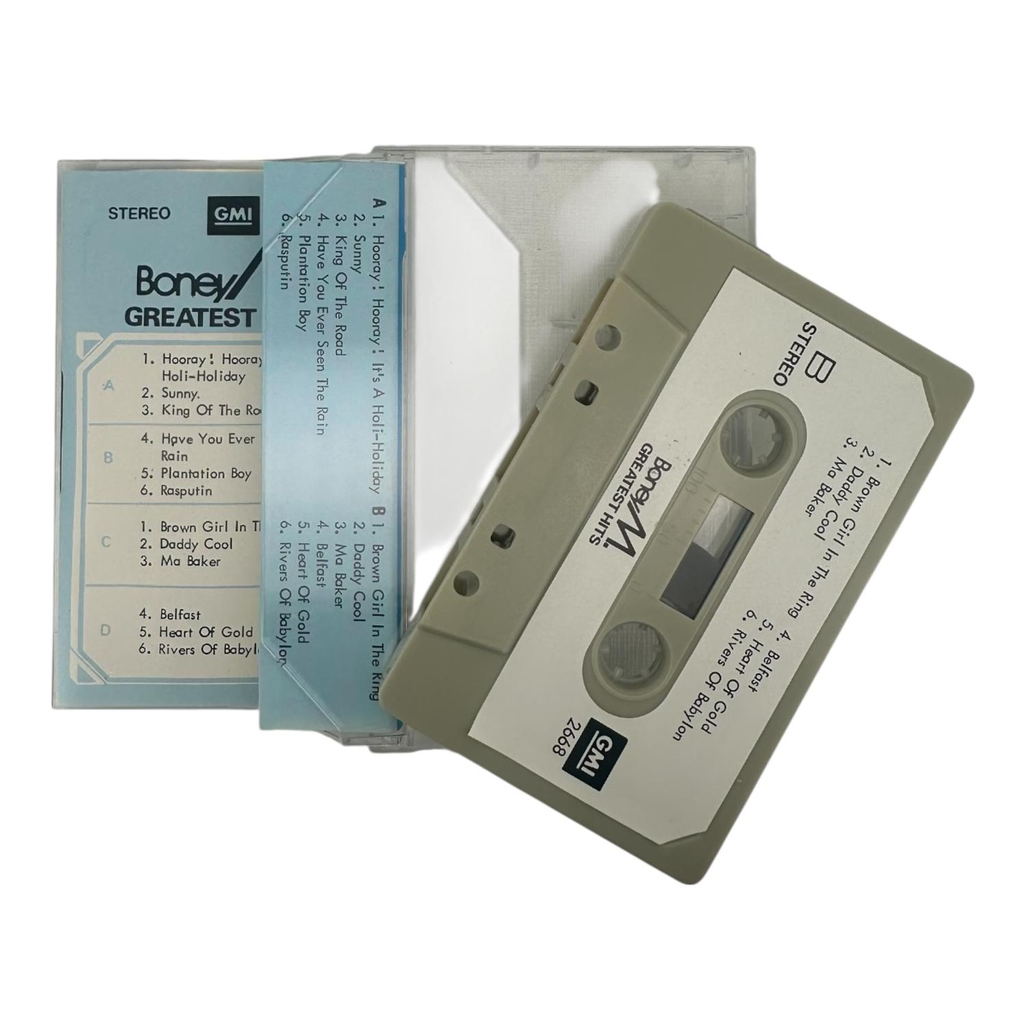 CASSETTE BONEY M GREATEST HITS NUEVO - 4
