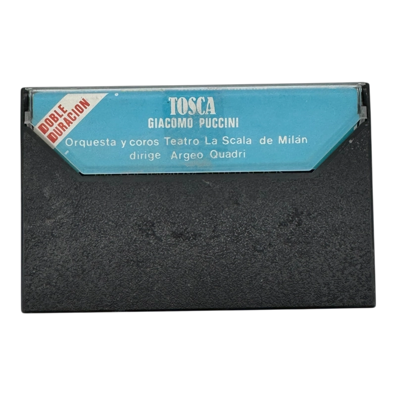 CASSETTE OPERA TOSCA GIACOMO PUCCINI LA SCALA MILAN NUEVO - 3