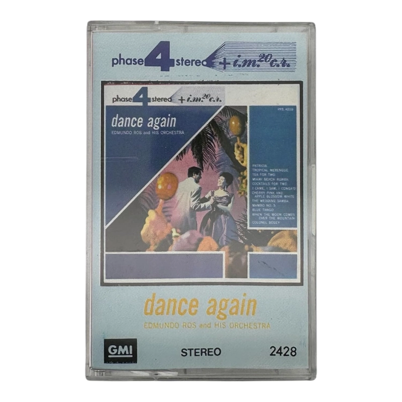 CASSETTE EDMUNDO ROS DANCE AGAIN NUEVO - 1