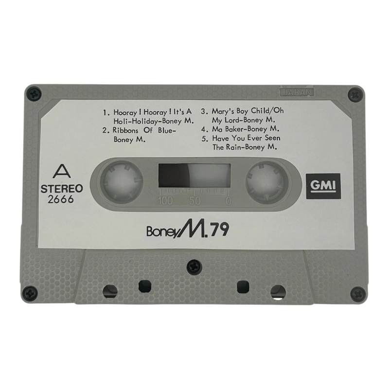 CASSETTE BONEY M 79 HOORAY IT'S A HOLI HOLIDAY NUEVO - 4