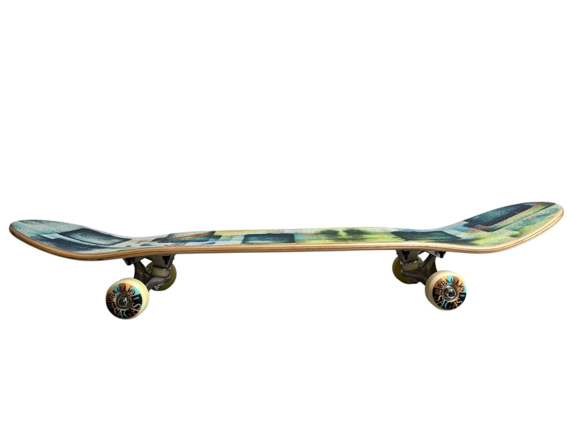 SKATE PATINETA GANGSTA LOGO 8.0 COMPLETO ARMADO - 5