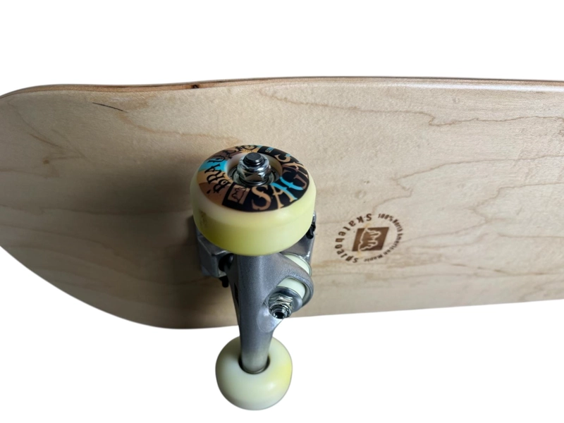 SKATE PATINETA GANGSTA LOGO 8.0 COMPLETO ARMADO - 7