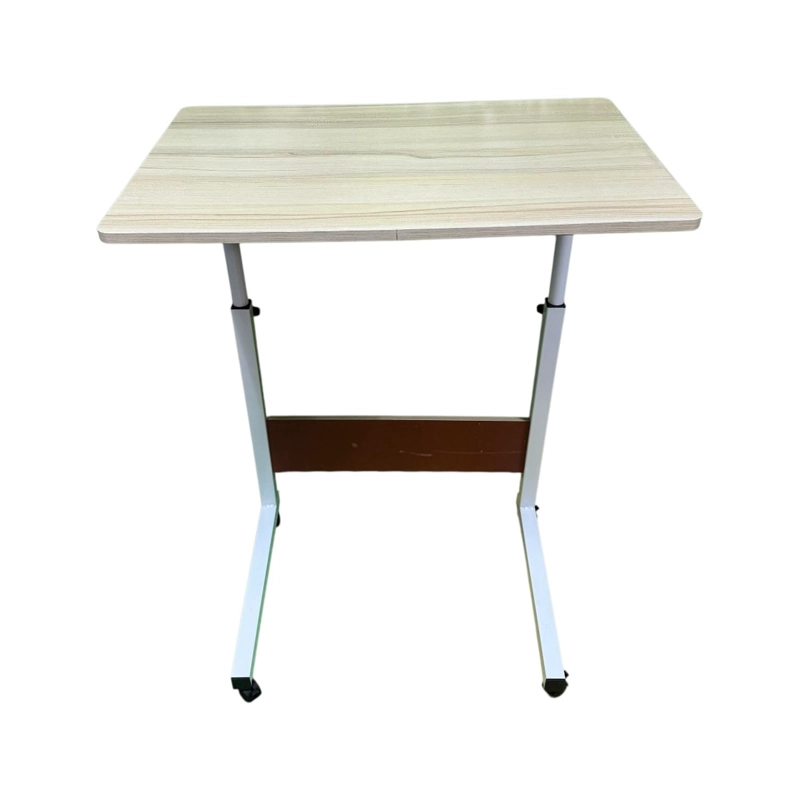 MESA ESCRITORIO ALTURA REGULABLE CON RUEDAS - 2