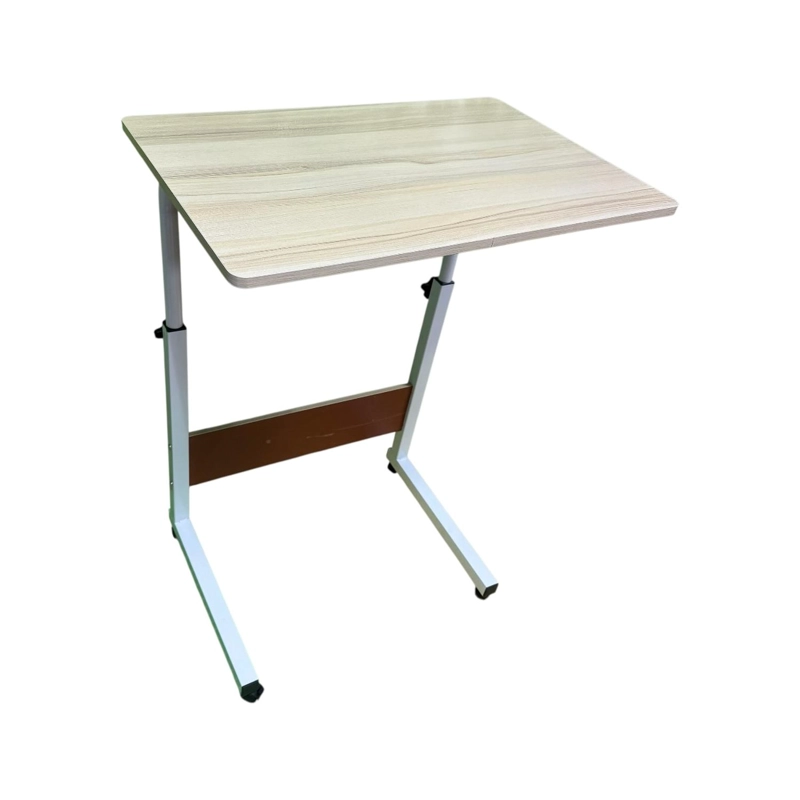 MESA ESCRITORIO ALTURA REGULABLE CON RUEDAS - 4