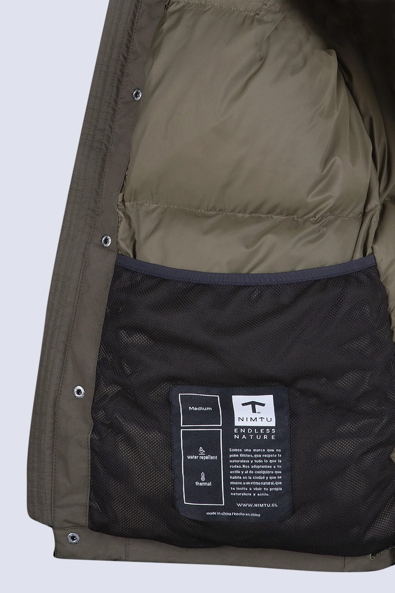 CHAQUETA URBANA CHAITEN LT MILITARY - 7