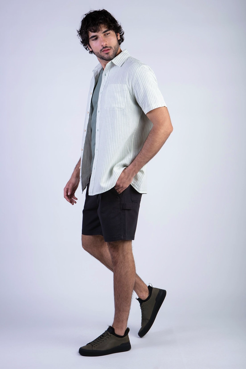 CAMISA MAIPO LT TURQUOISE - 3