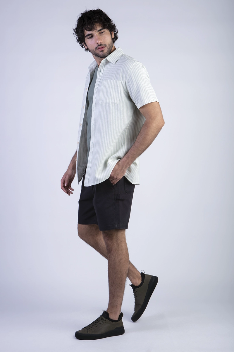 CAMISA MAIPO LT TURQUOISE - 3