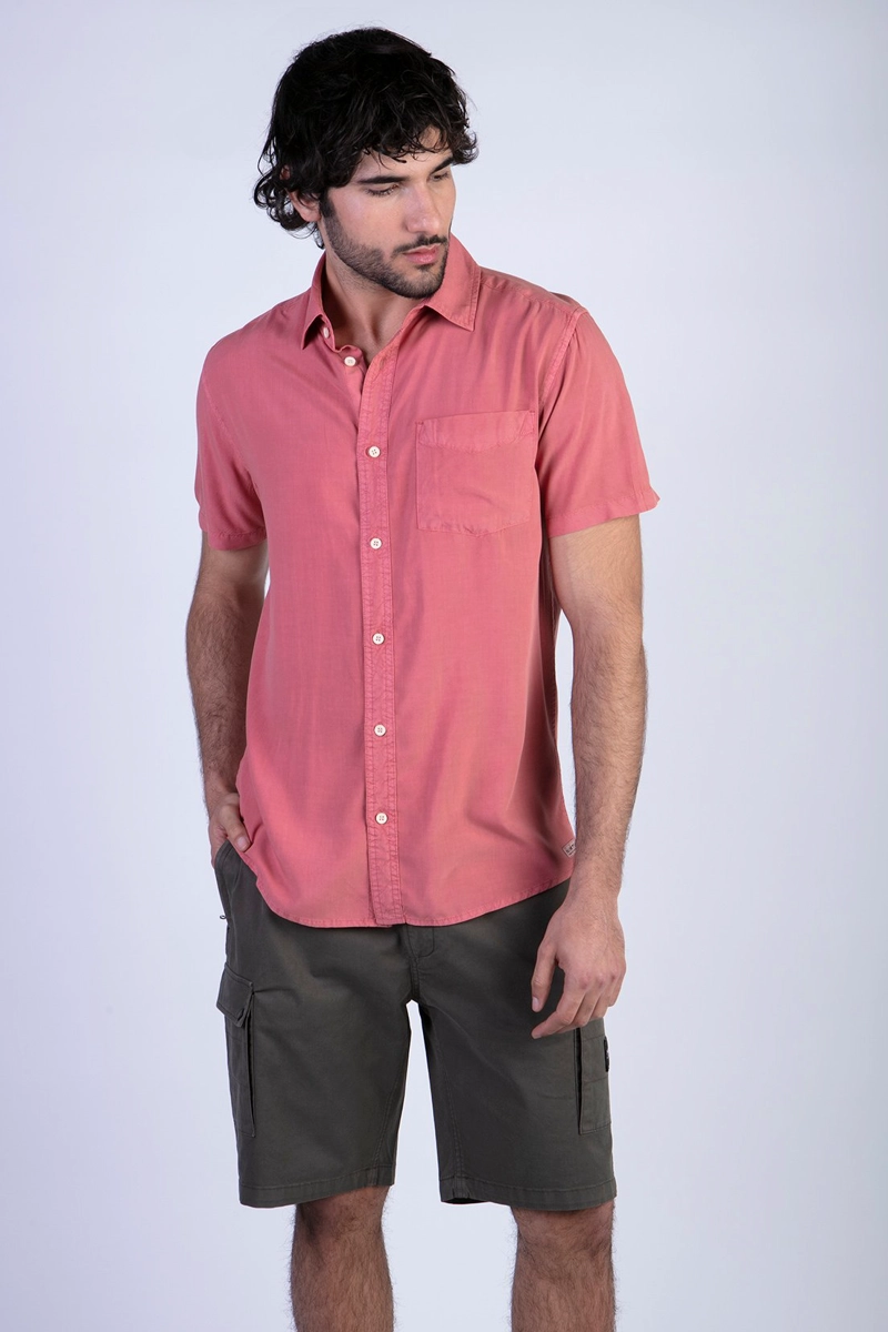 CAMISA RAPEL TERRACOTA - 1
