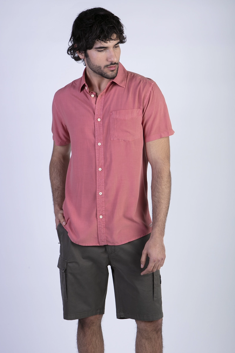 CAMISA RAPEL TERRACOTA - 1