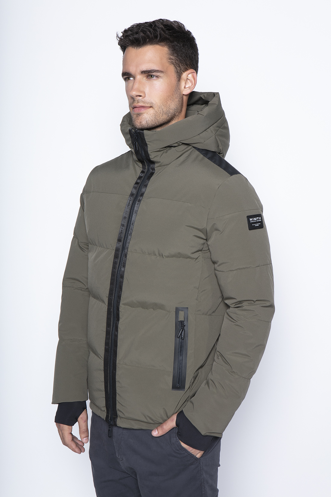 CHAQUETA HUDSON MILITARY - 1