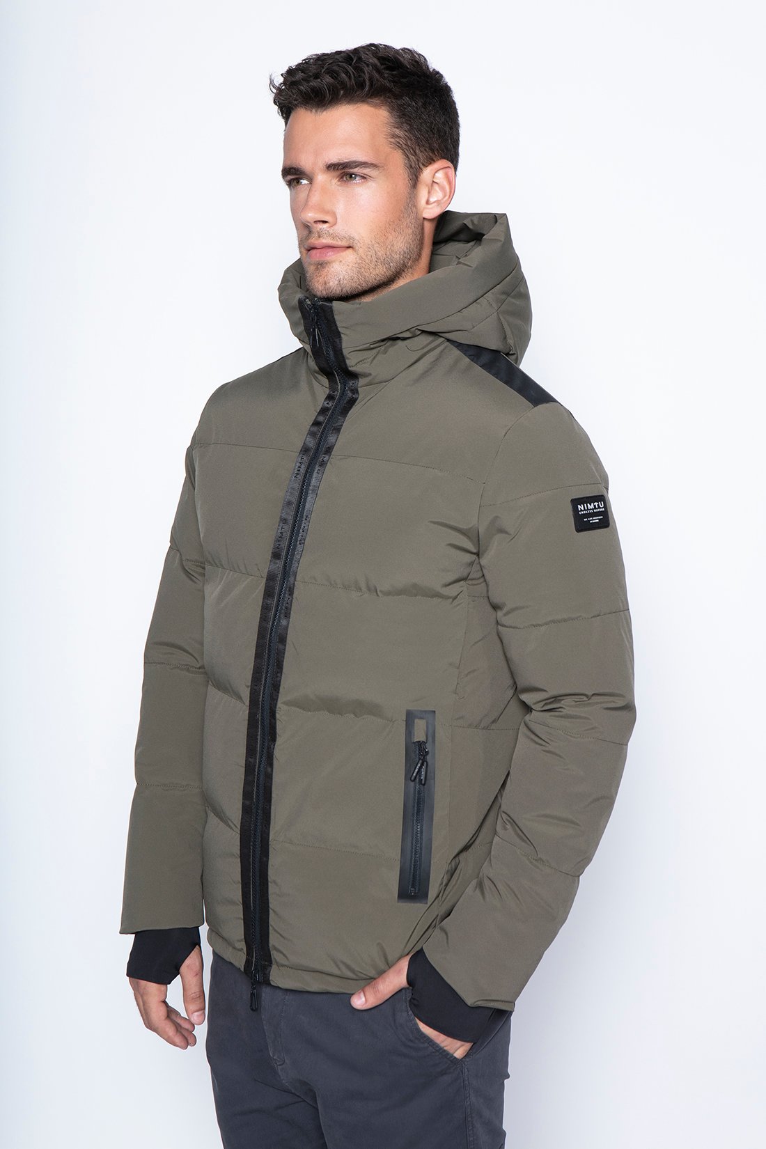 CHAQUETA HUDSON MILITARY - 1