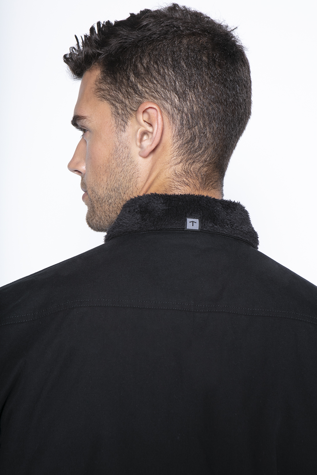 CHAQUETA TWILL MAULE BLACK - 4
