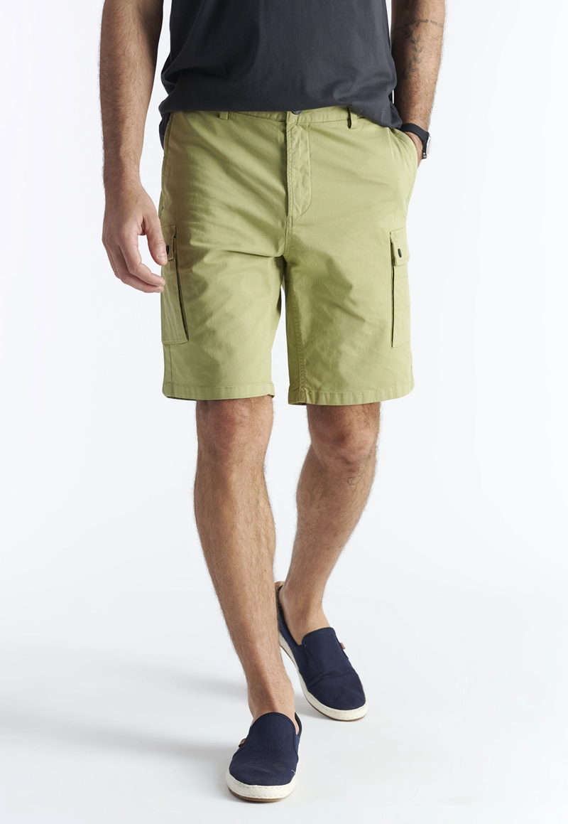 BERMUDA ALGODÓN HOMBRE NIMTU GREEN TRANCURA - 1