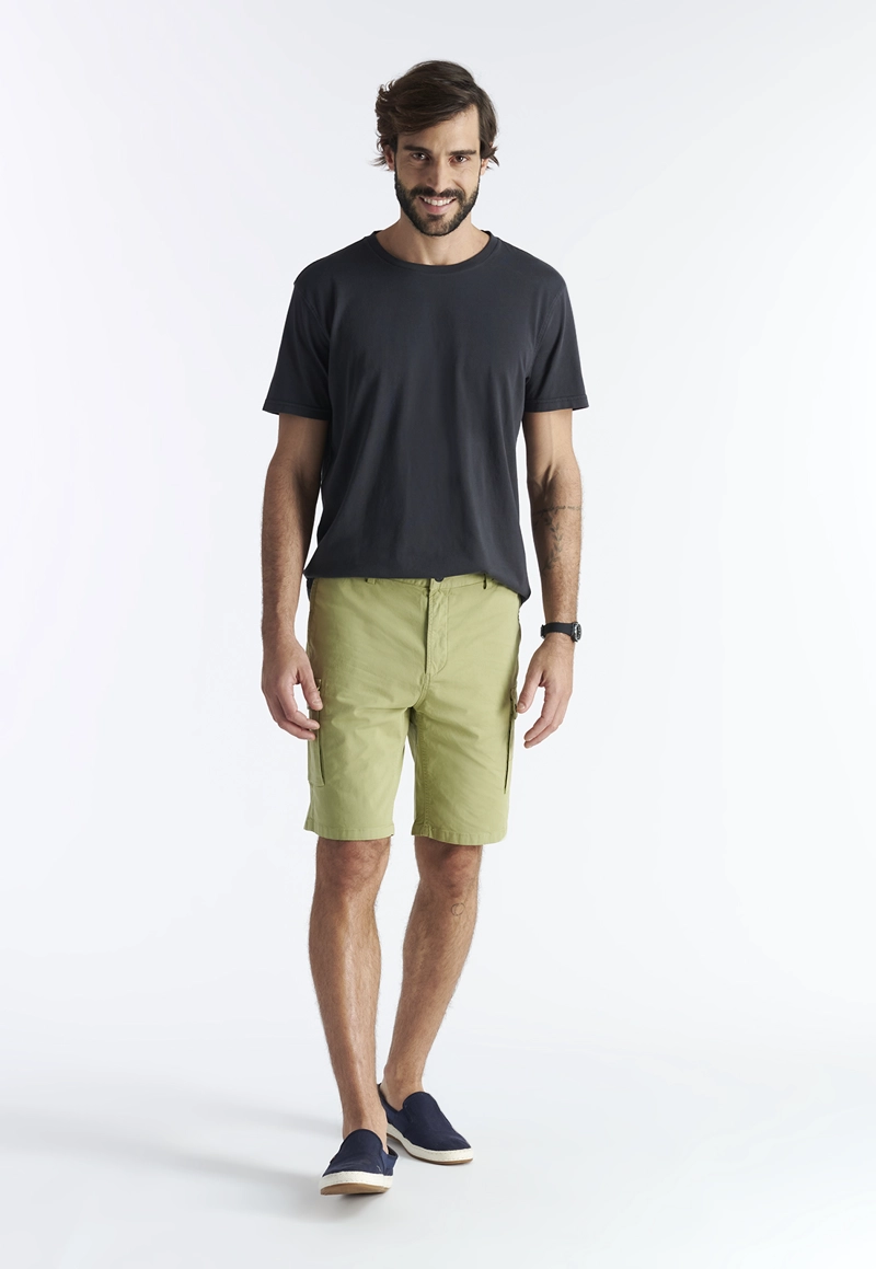 BERMUDA ALGODÓN HOMBRE NIMTU GREEN TRANCURA - 2