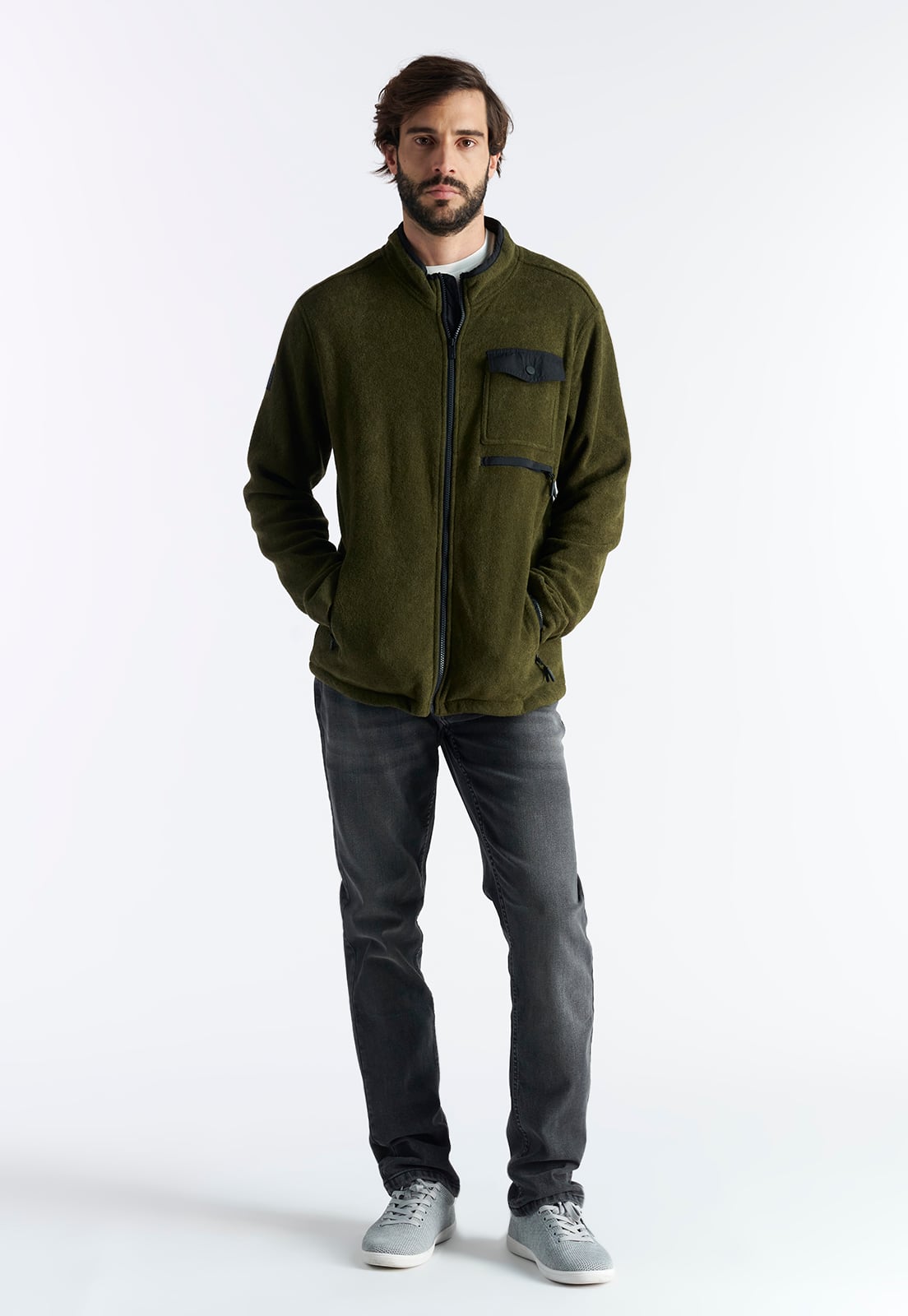 FLEECE ACONCAGUA OLIVE - 2