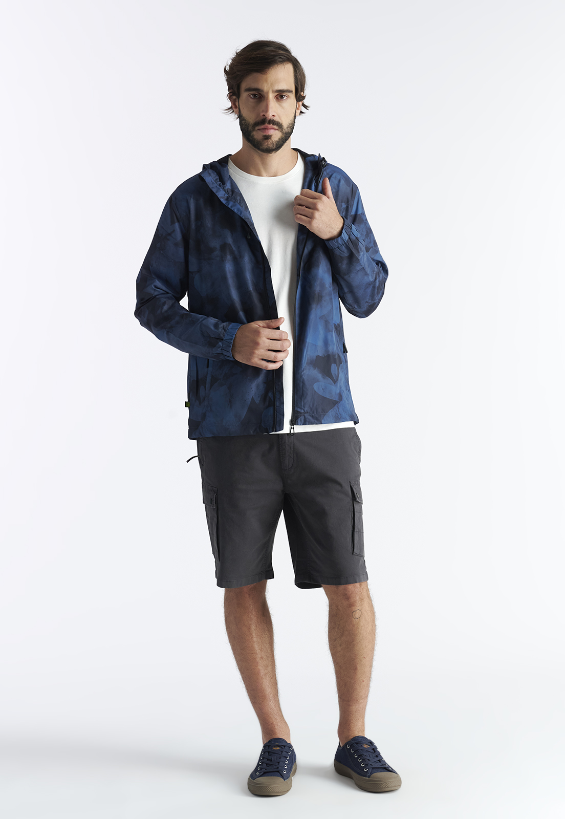 CHAQUETA CORTAVIENTO TEMU BLACK - 2