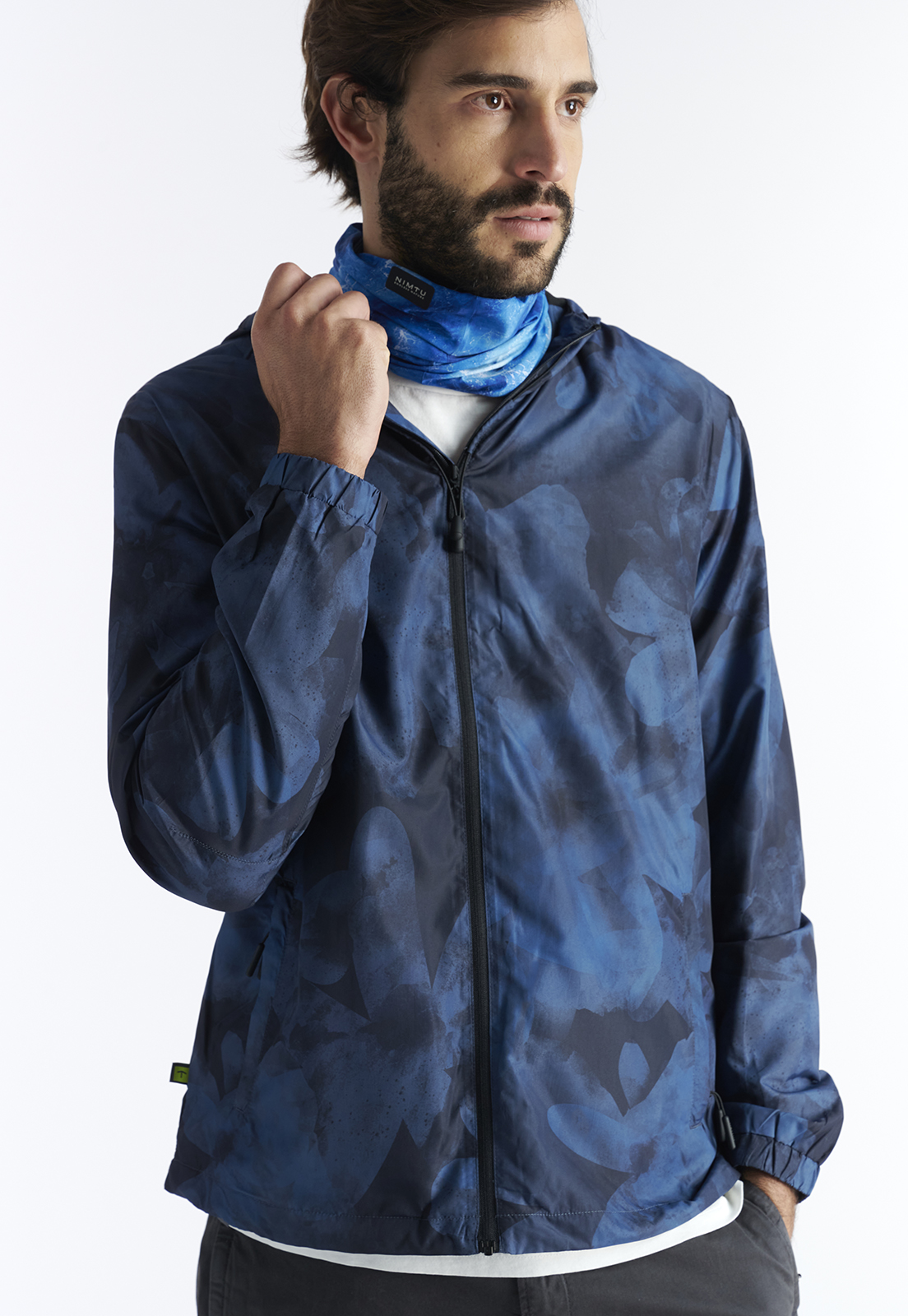 CHAQUETA CORTAVIENTO TEMU BLACK - 5