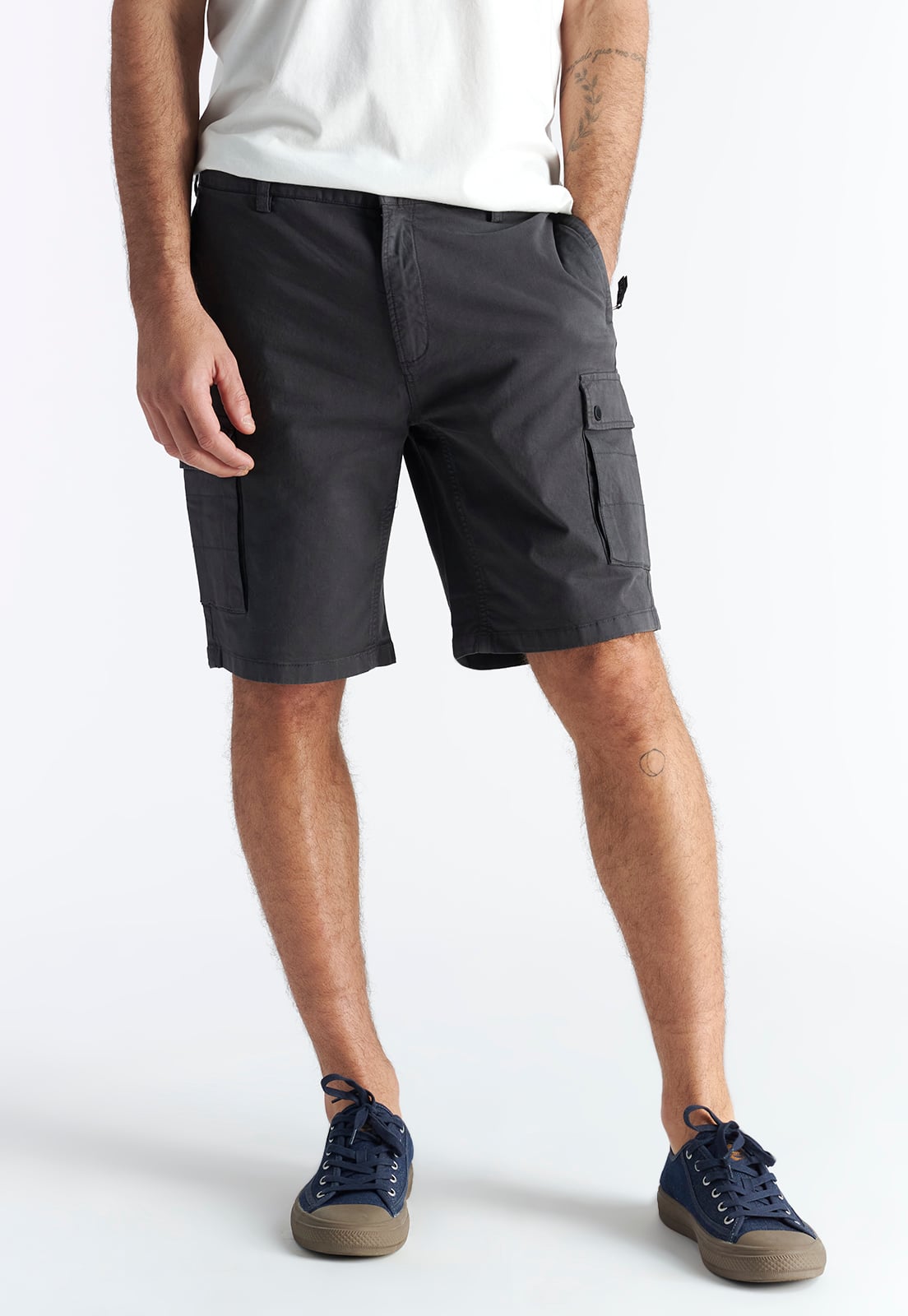 BERMUDA ALGODÓN HOMBRE NIMTU CHARCOAL TRANCURA - 1