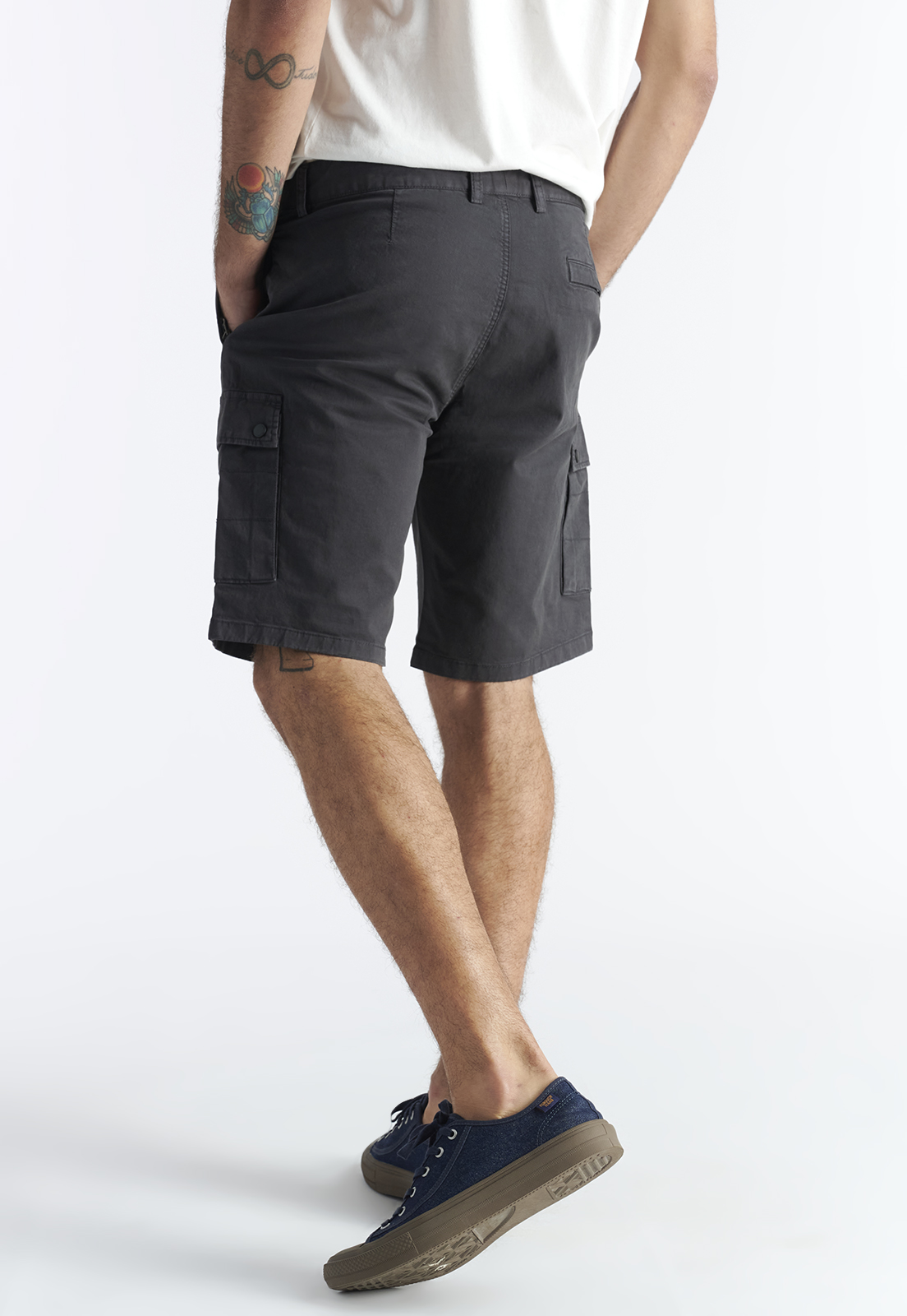 BERMUDA ALGODÓN HOMBRE NIMTU CHARCOAL TRANCURA - 5