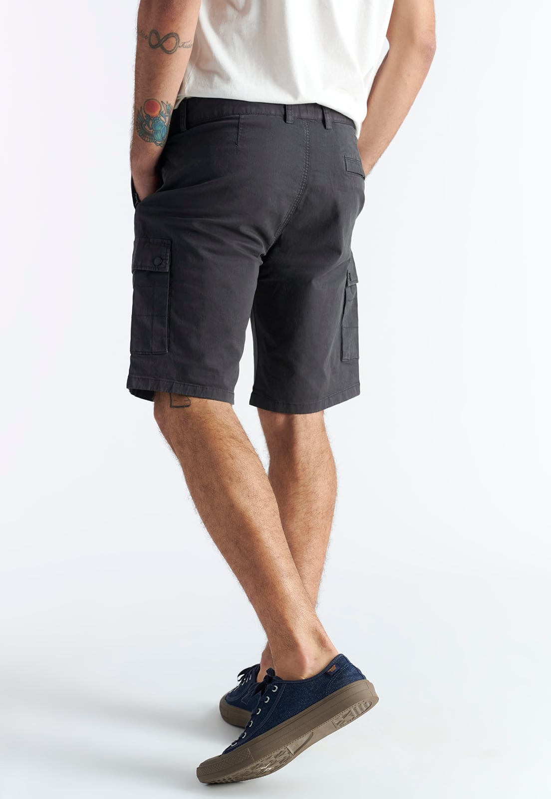 BERMUDA ALGODÓN HOMBRE NIMTU CHARCOAL TRANCURA - 5